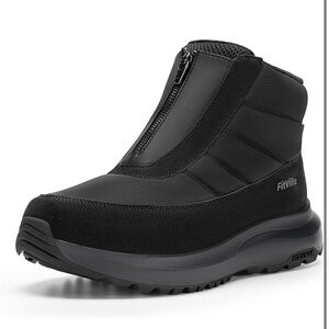 FitVille Women's Black Ankle Booties